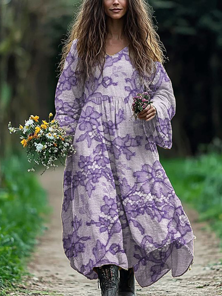 Robe au style vintage intemporel