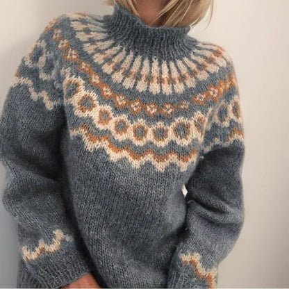 Pull au design réfléchi