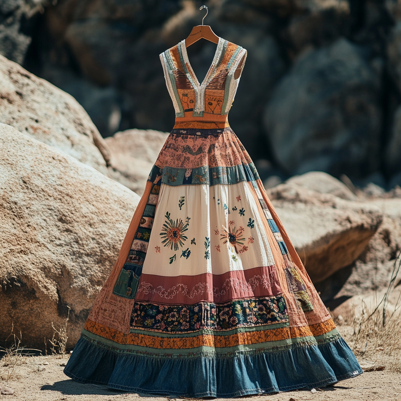 Robe au design classique