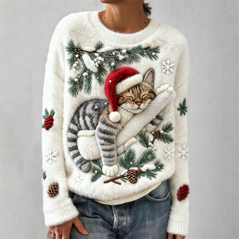 Pull au design réfléchi