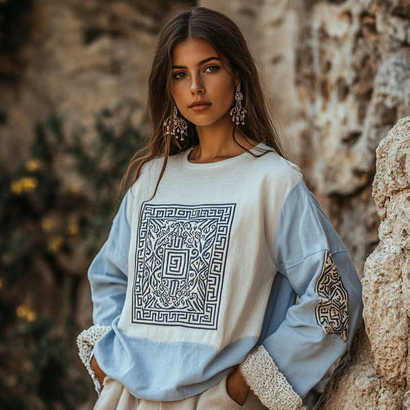 Chemise au design gracieux