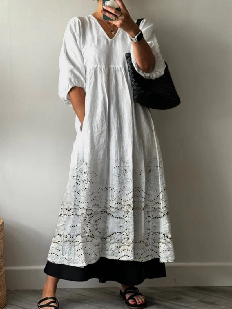 Robe magnifiquement confectionné