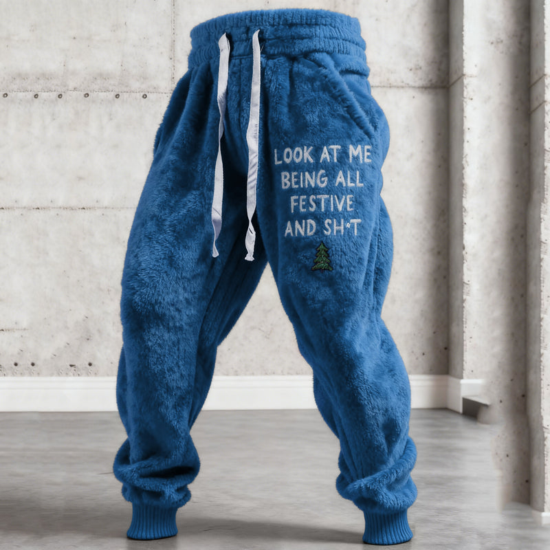 Pantalon au design réfléchi
