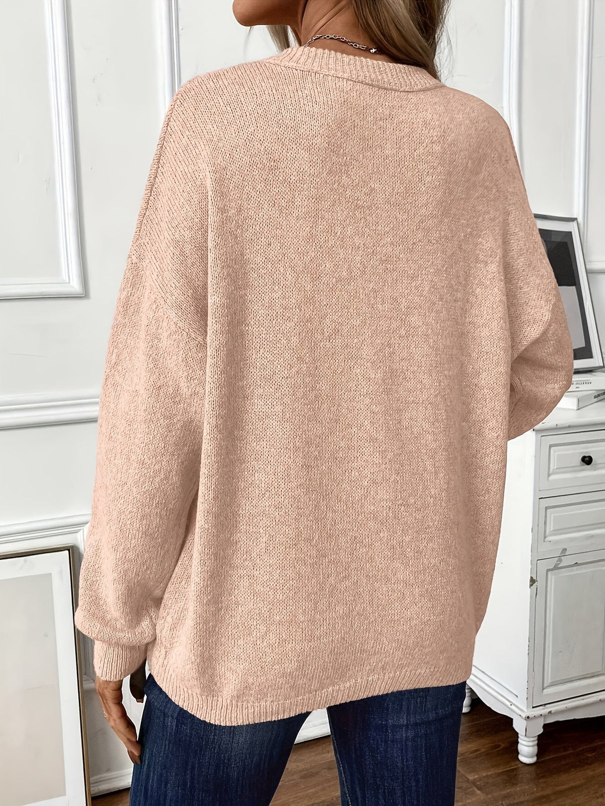 Pull en coton uni