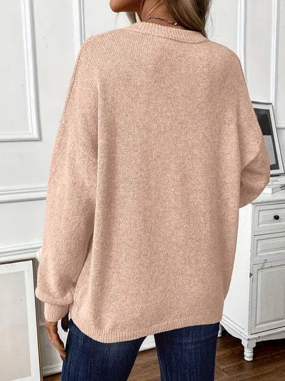 Pull en coton uni