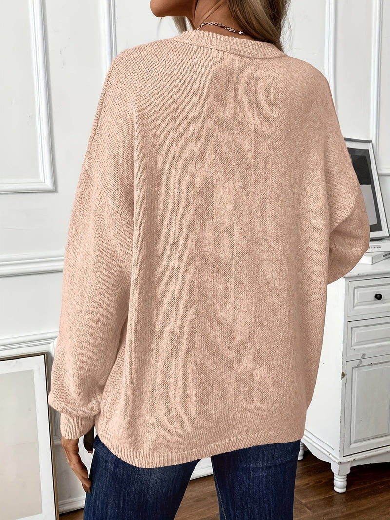 Pull en coton uni