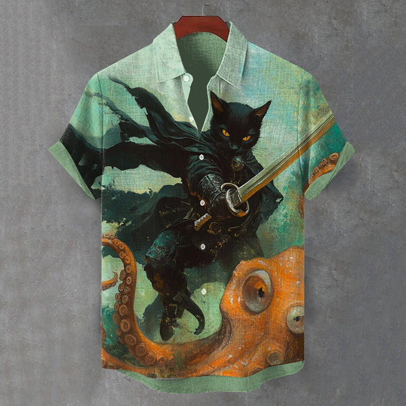 Chemise au design réfléchi