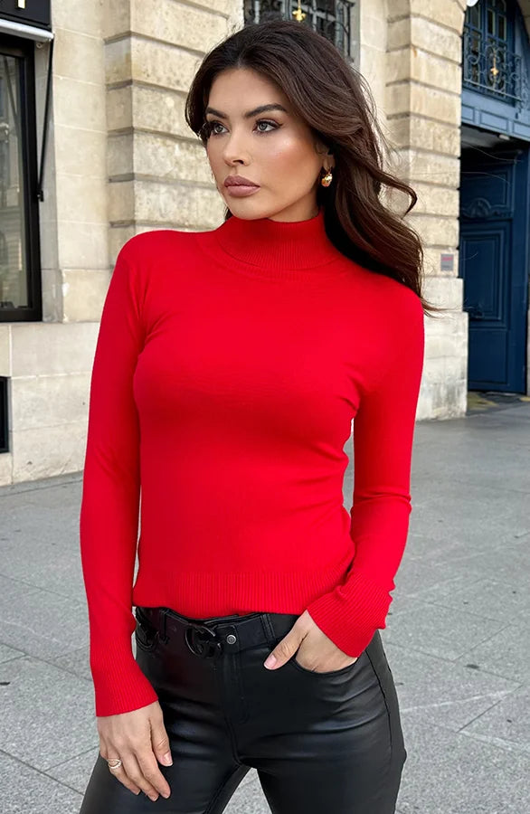 Pull au design classique