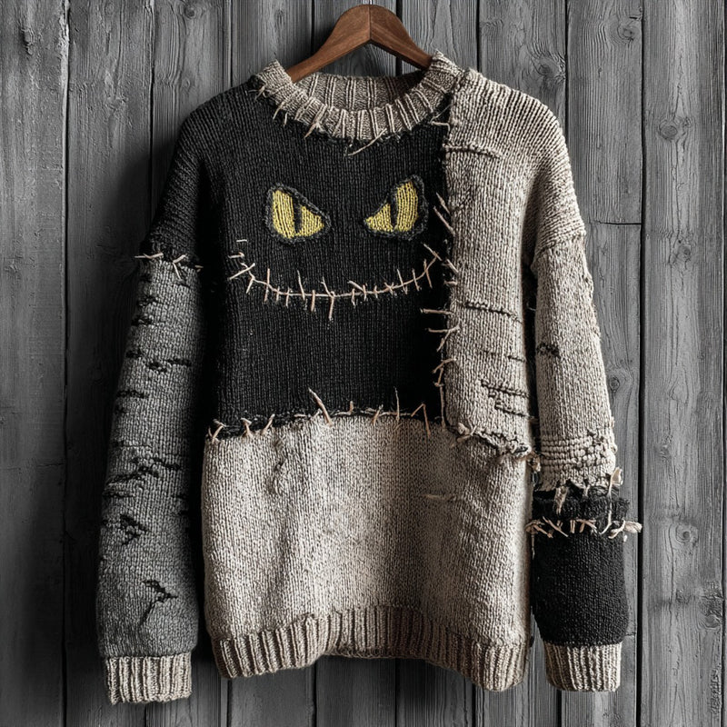 Pull au design réfléchi