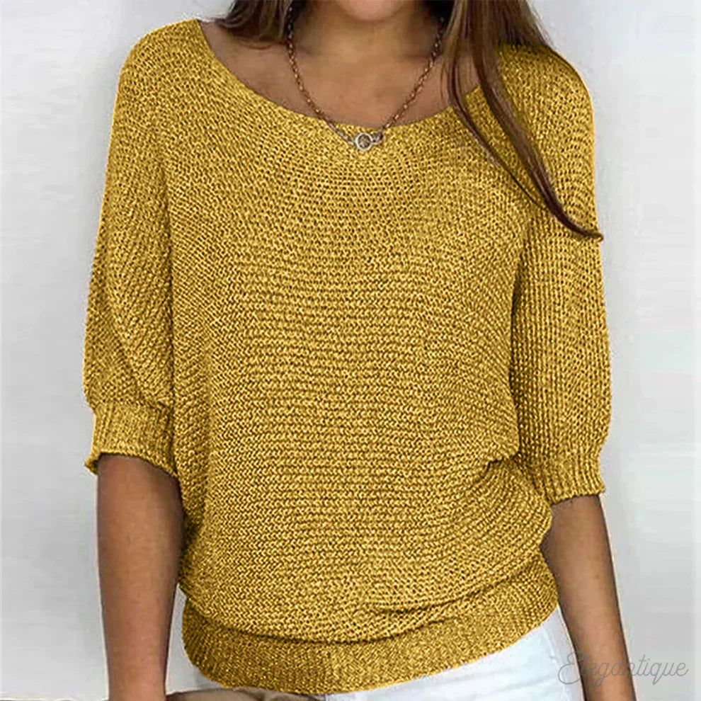 Pull au design classique