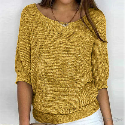 Pull au design classique