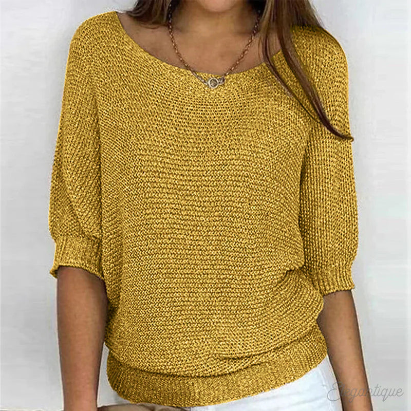 Pull au design classique