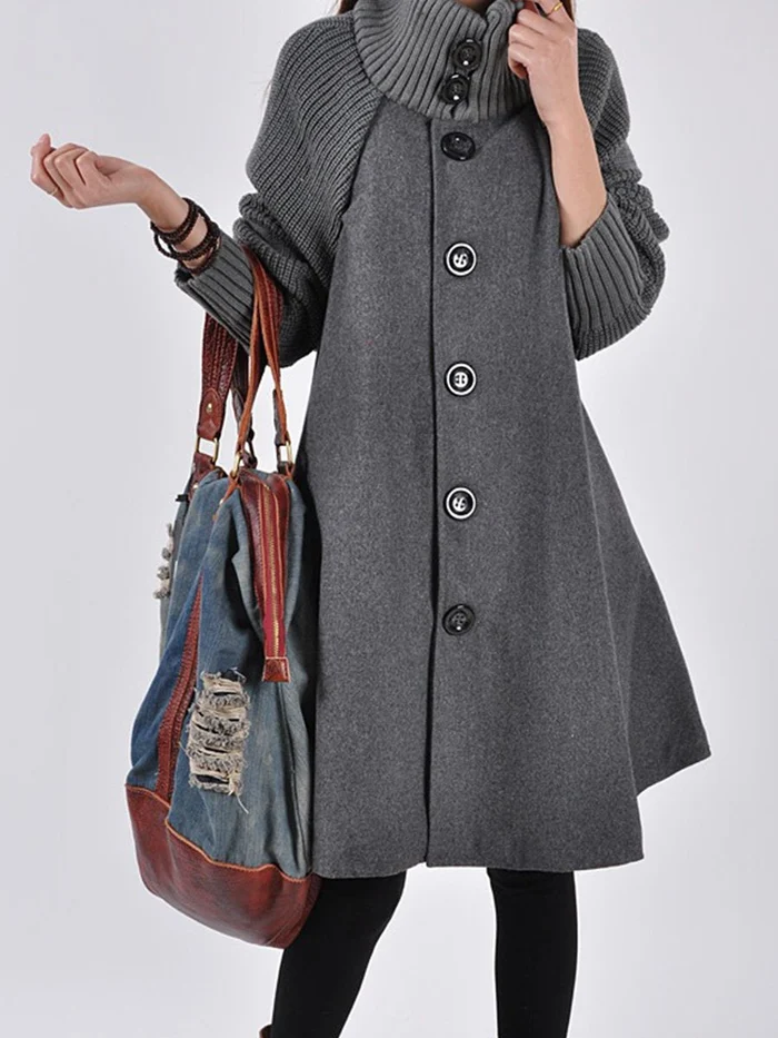 Manteau au design réfléchi