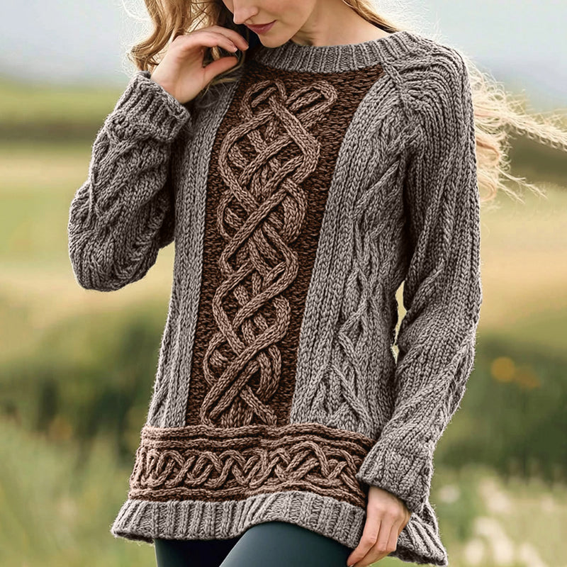 Pull au style vintage intemporel