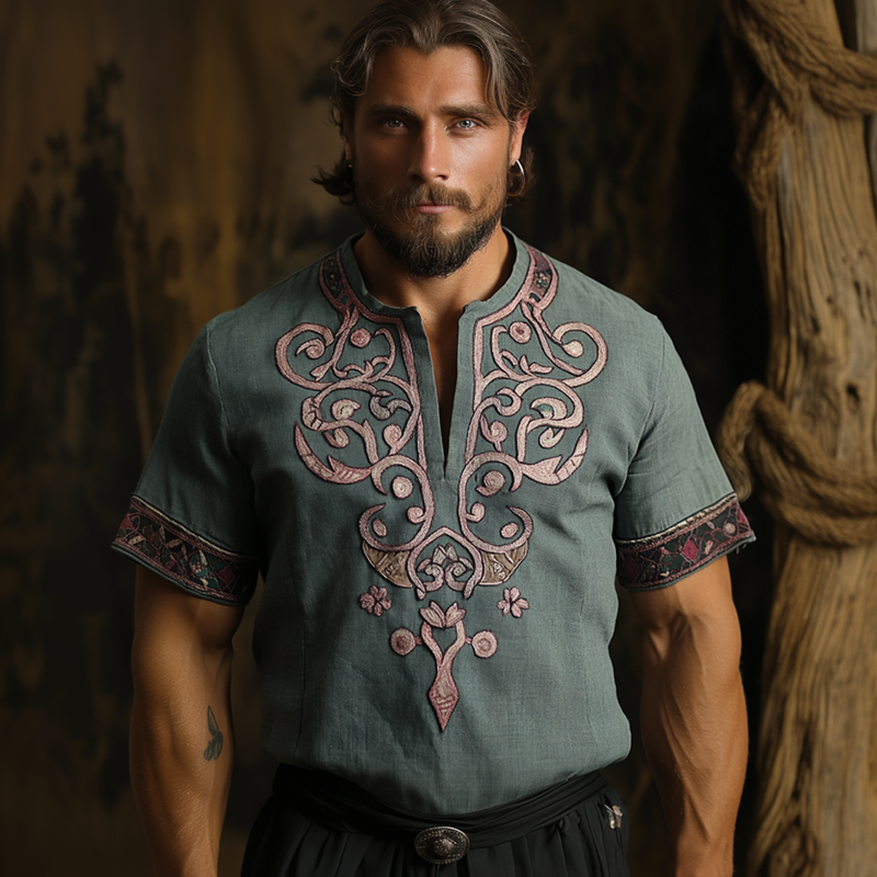 Chemise au design réfléchi