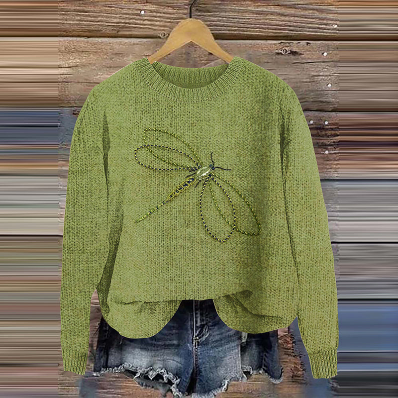 Pull au design réfléchi