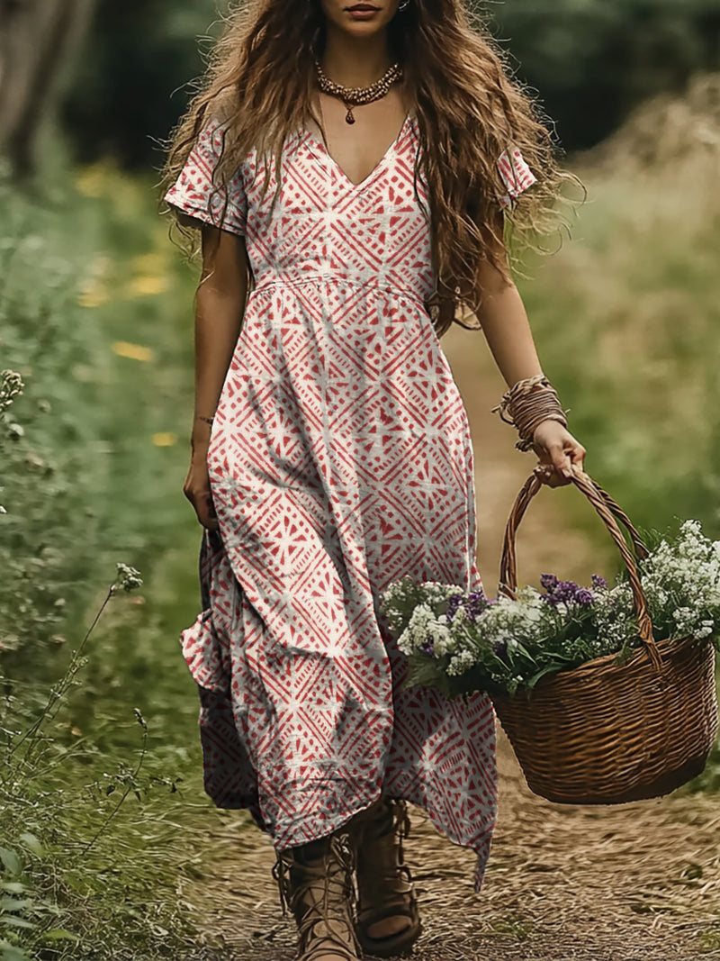 Robe au style vintage intemporel
