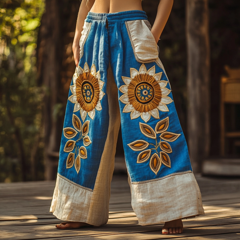 Pantalon au style vintage intemporel