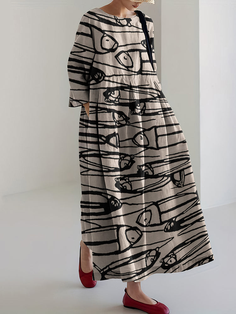 Robe magnifiquement confectionné