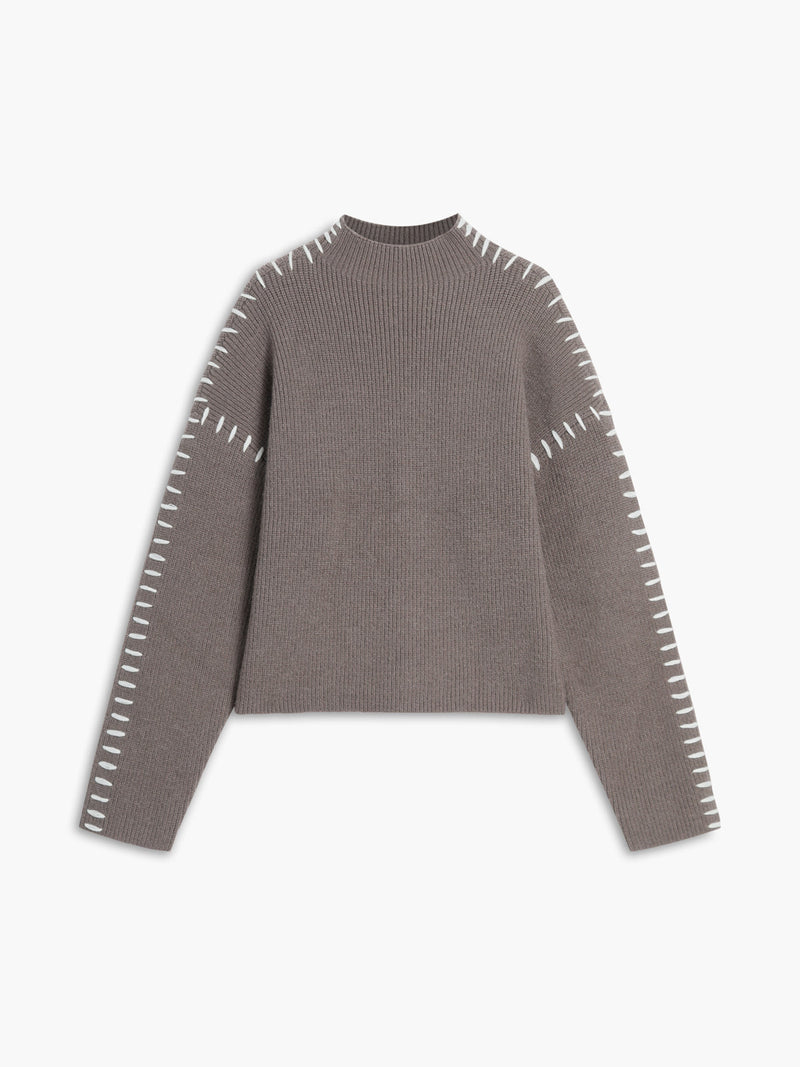 Pull au design classique