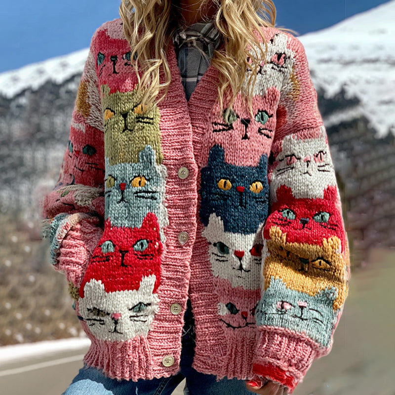 Cardigan vintage classique