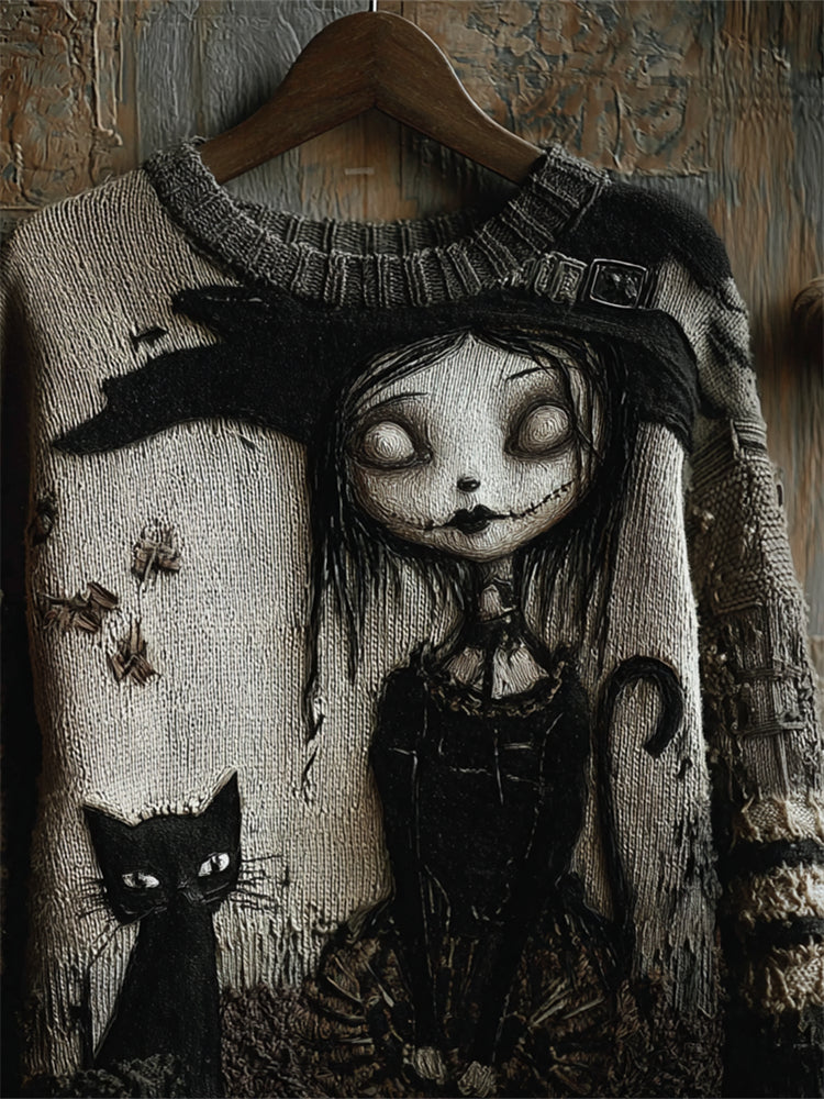 Pull au design réfléchi