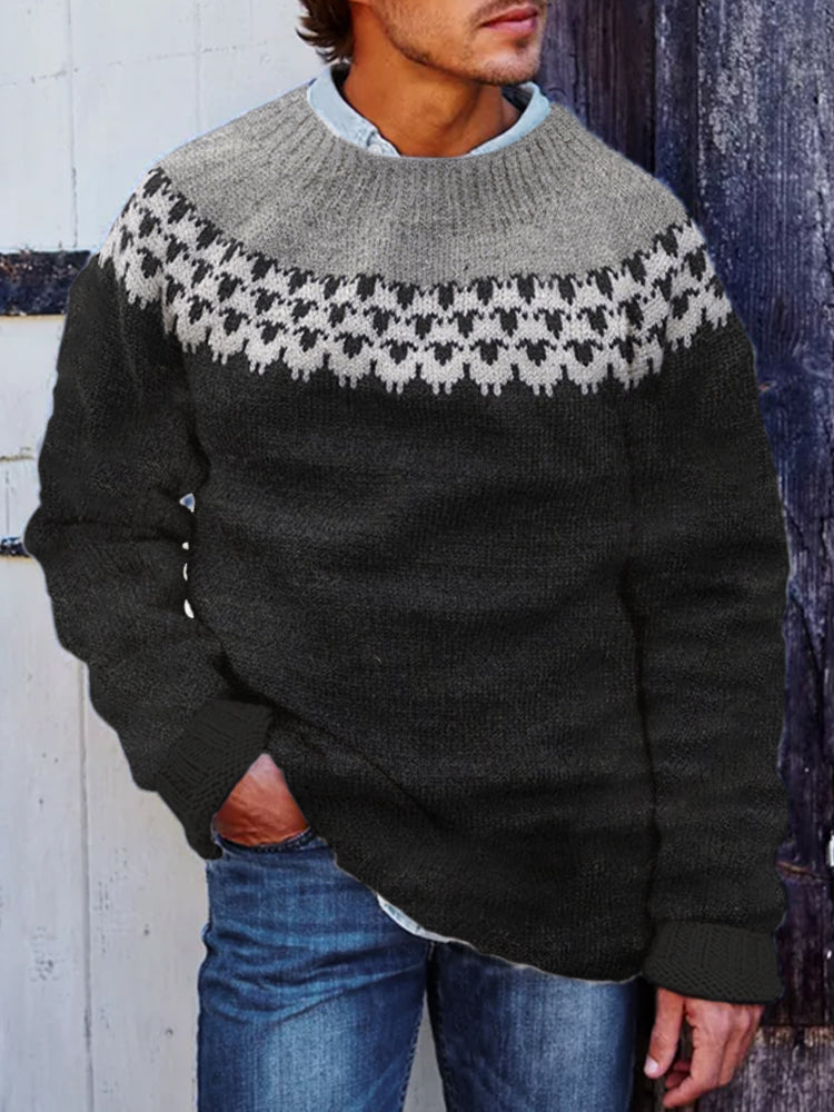 Pull au style vintage intemporel