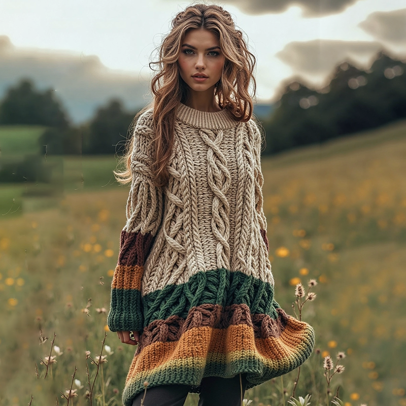 Pull vintage classique