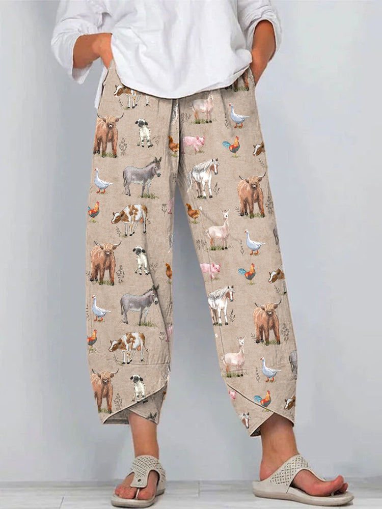 Pantalon inspiration vintage