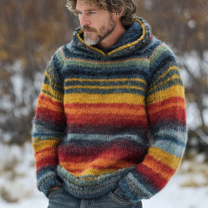 Pull au design réfléchi