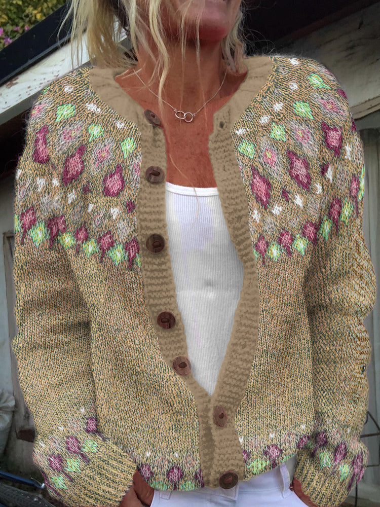 Cardigan au design réfléchi
