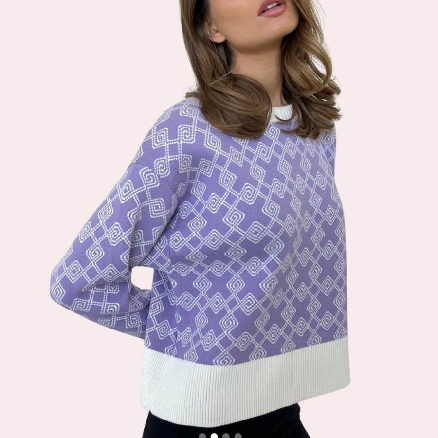 Pull vintage classique