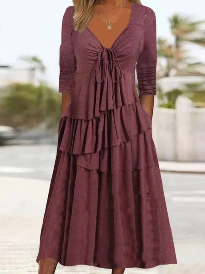 Robe magnifiquement confectionné
