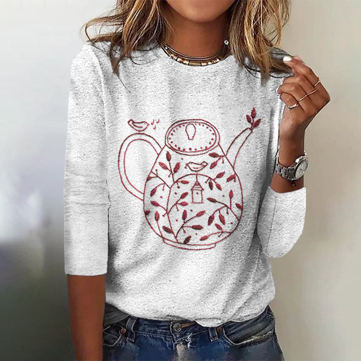 T-Shirt au design gracieux