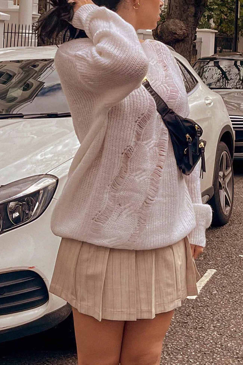 Pull au style vintage intemporel