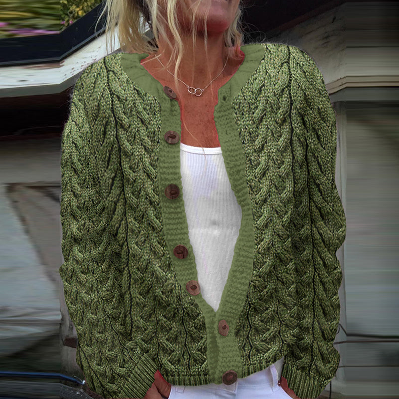Cardigan au design réfléchi