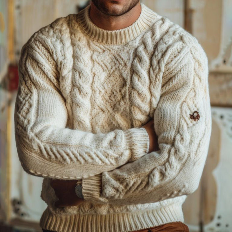Pull au design classique