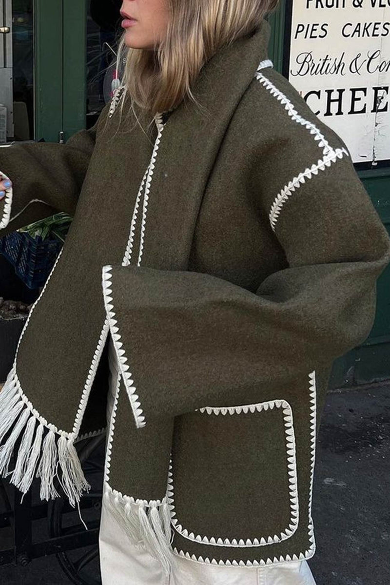 Manteau au style vintage intemporel