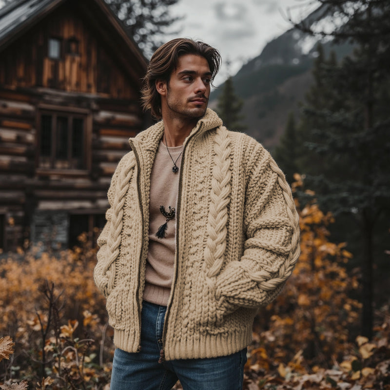 Pull au style vintage intemporel