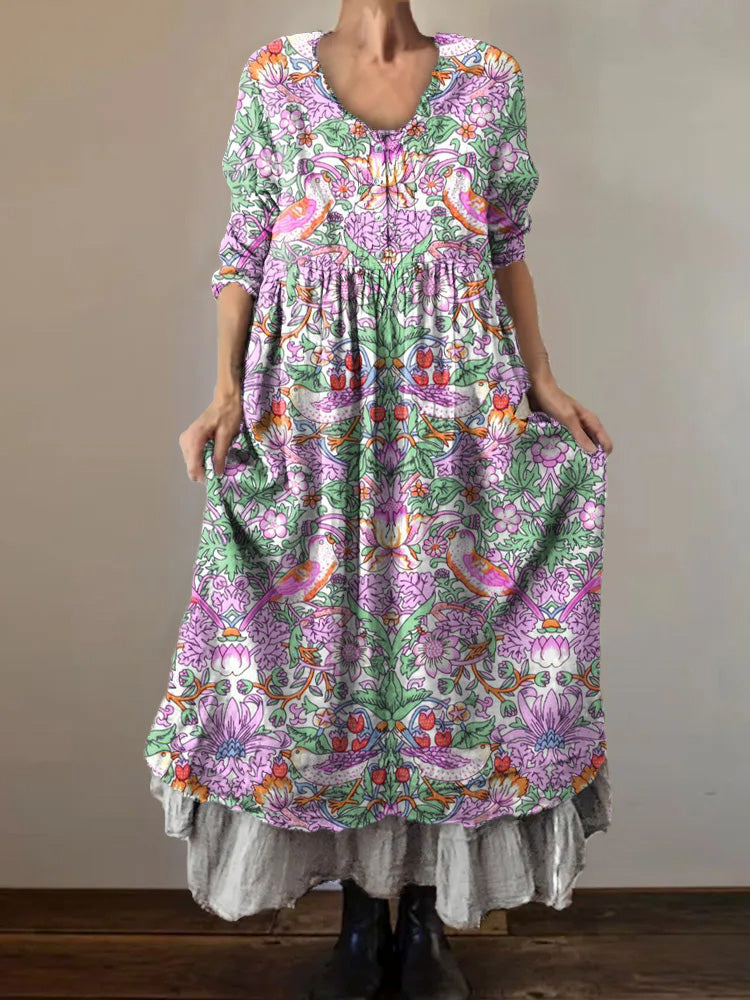 Robe au design classique