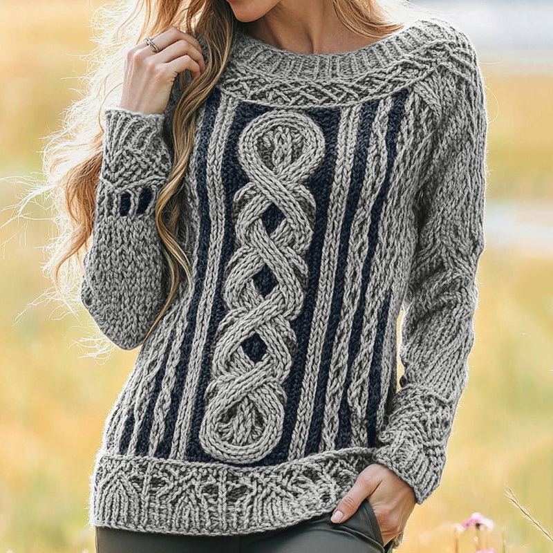 Pull vintage classique
