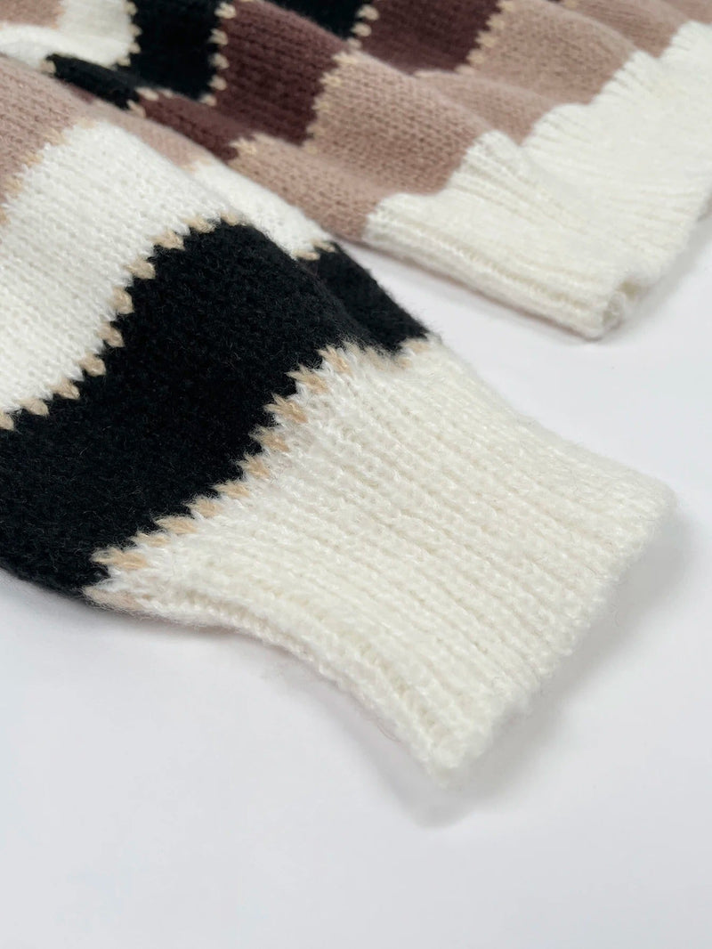 EP | Pull-over en tricot rayé