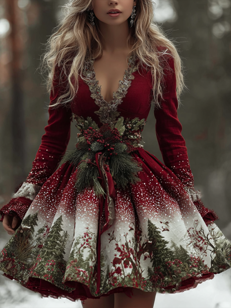 Robe au style vintage intemporel