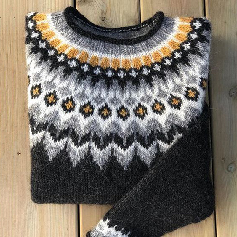Pull au style vintage intemporel