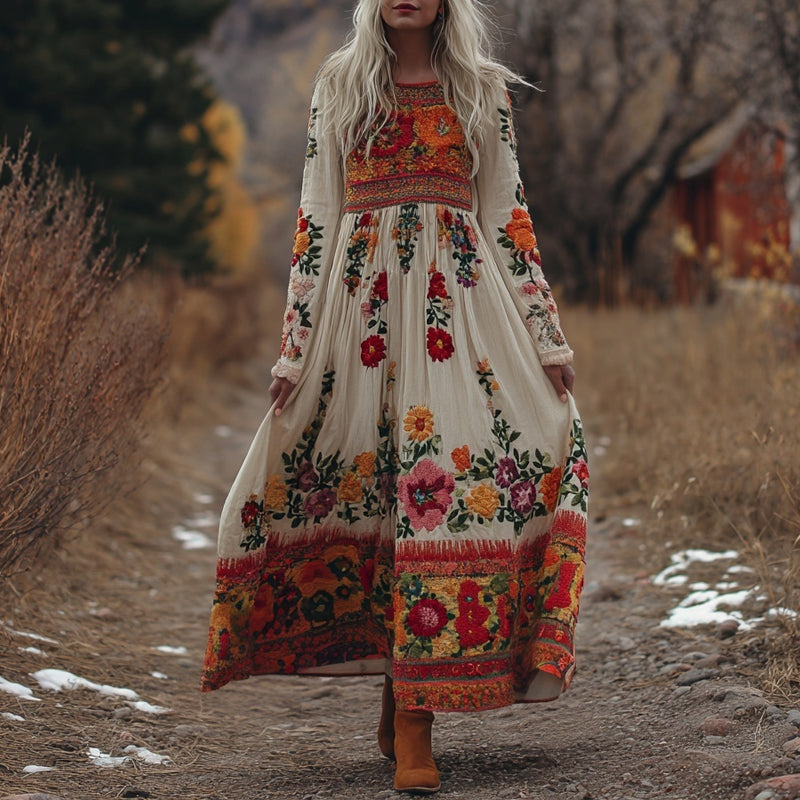 Robe au design classique