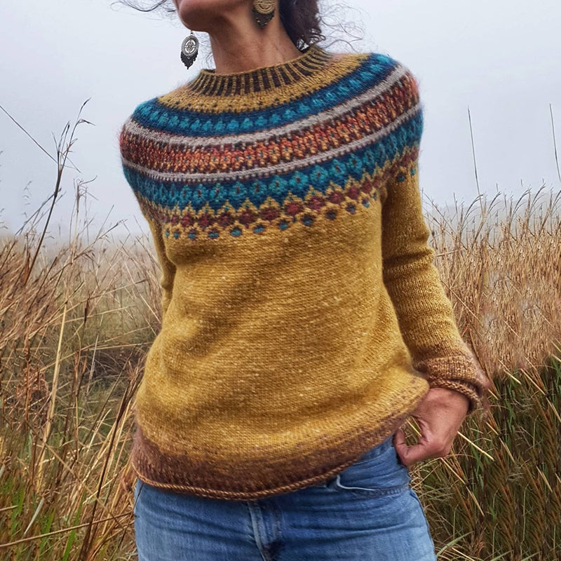 Pull au design réfléchi