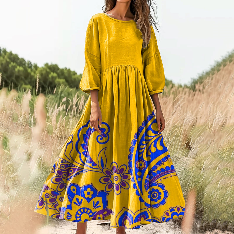 Robe au style vintage intemporel