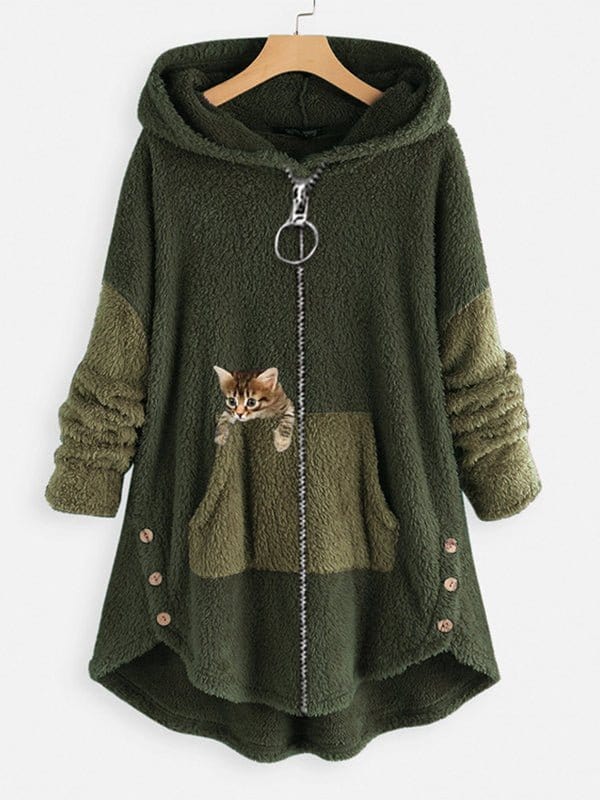 Manteau au design réfléchi