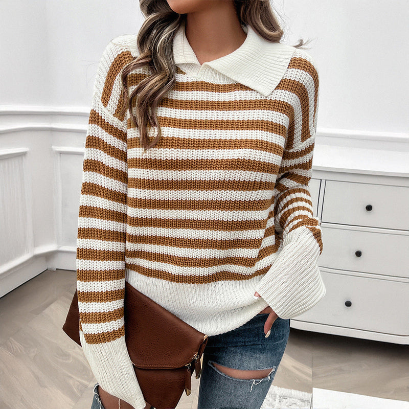 Pull au design réfléchi