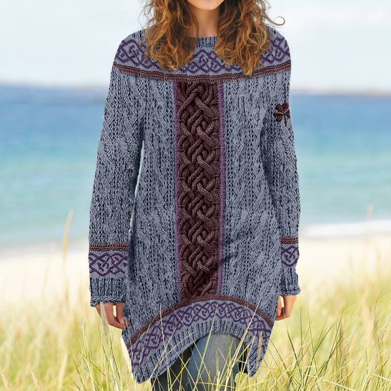 Pull au design réfléchi